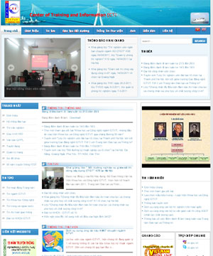 Thiết kế website tin tức CTI