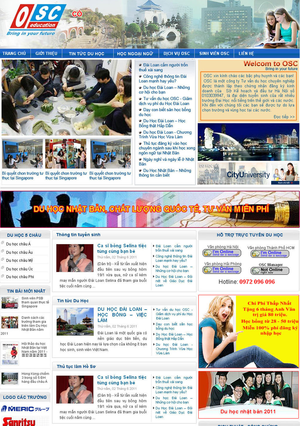 Thiết kế website giáo dục
