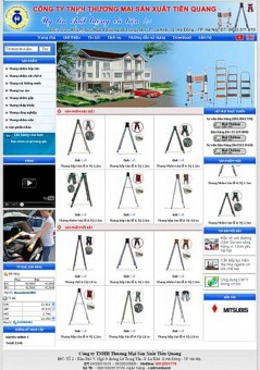 Thiết kế website thang nhôm