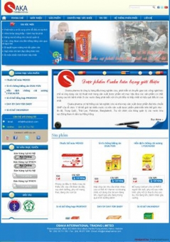 Thiết kế website Dược phẩm NOVA